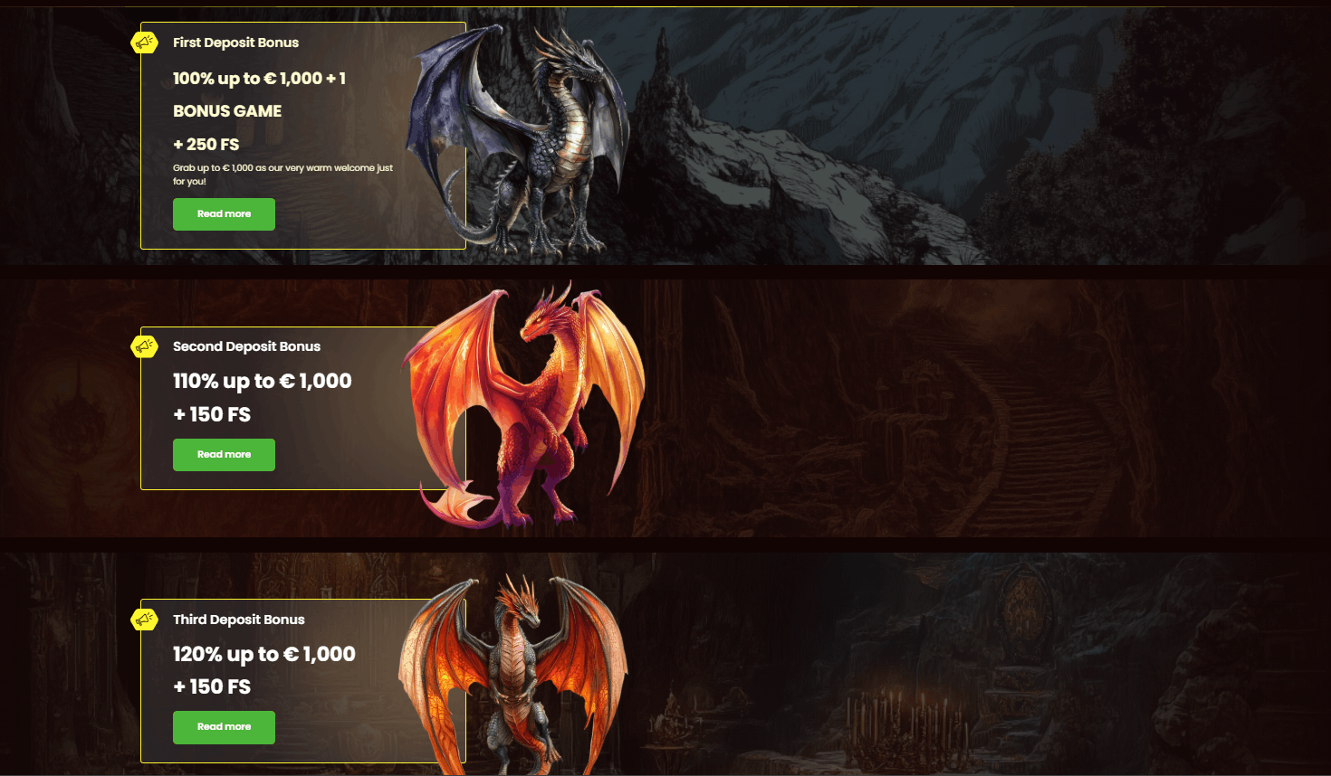 Dragonslots Casino Welkomstbonus – 825% tot €5.250 + 650 Gratis Spins